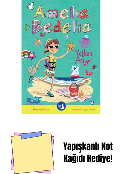 Amelia Bedelia - Yelken Açıyor + Yapışkanlı Not Kağıdı