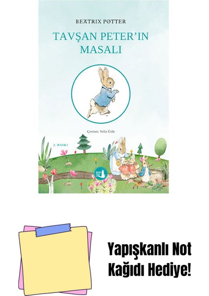 Tavşan Peter'in Masalı + Yapışkanlı Not Kağıdı