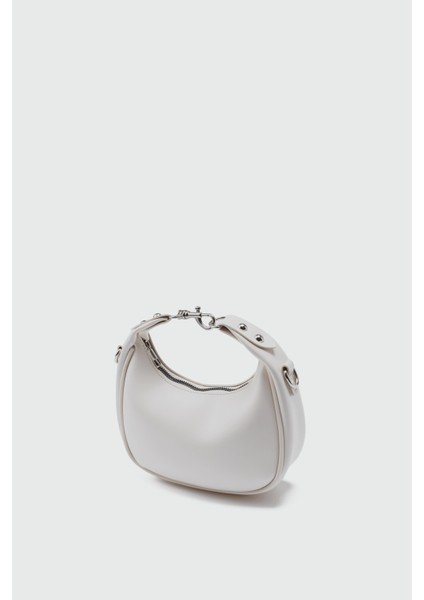 Jonie Kilit Detaylı Çapraz Çanta Krem indirimleri