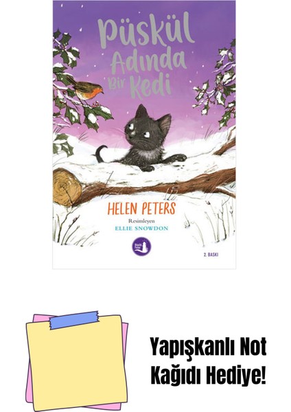 Püskül Adında Bir Kedi + Yapışkanlı Not Kağıdı