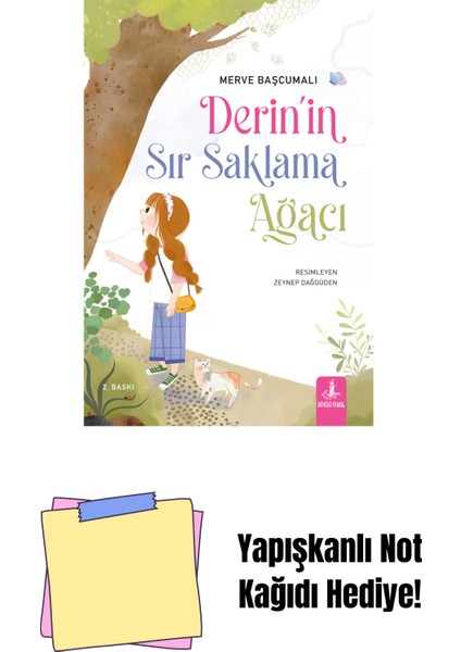 Derin’in Sır Saklama Ağacı + Yapışkanlı Not Kağıdı