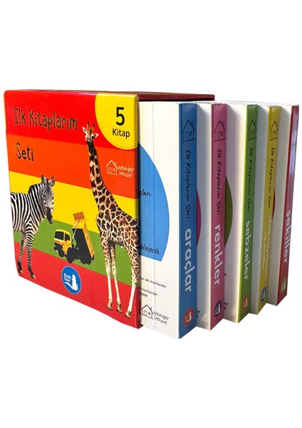 Ilk Kitaplarım Kutulu Set - 5 Kitap Takım (Ciltli) + Yapışkanlı Not Kağıdı fiyatları