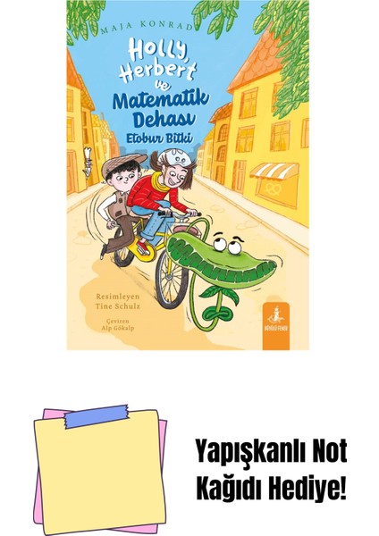 Holly, Herbert ve Matematik Dehası Etobur Bitki + Yapışkanlı Not Kağıdı