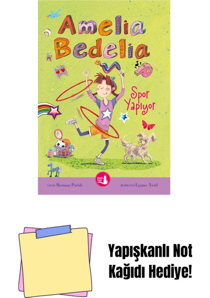 Amelia Bedelia - Spor Yapıyor + Yapışkanlı Not Kağıdı