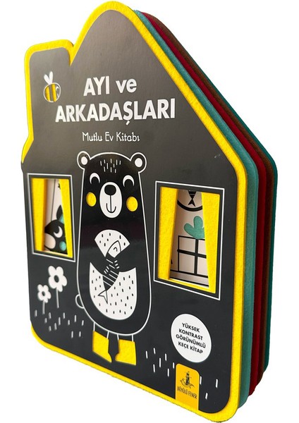 Ayı ve Arkadaşları (Keçe Kitap) + Yapışkanlı Not Kağıdı fiyatları