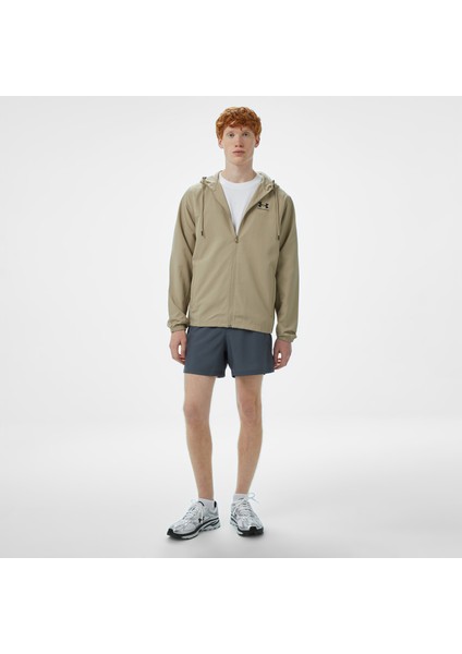 Launch 5 Erkek Gri Koşu Şortu.025