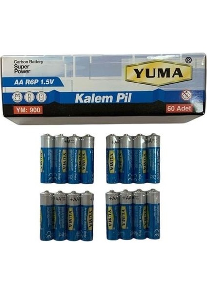 Aa R6P 1.5V Kalem Pil 16 Adet