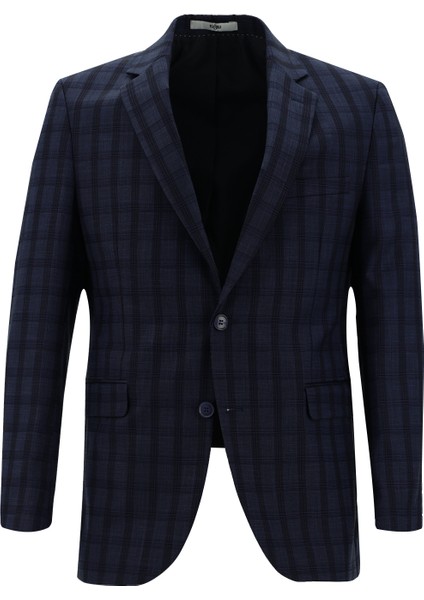 Slim Fit Kombinli Ekose Takım Elbise fiyatları