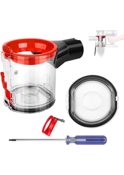 Dyson V7 V8 SV10 SV11 Toz Kabı Atık Kabı Elektrikli Süpürge Yedek Parça Ataşmanı (Yurt Dışından) fiyatları