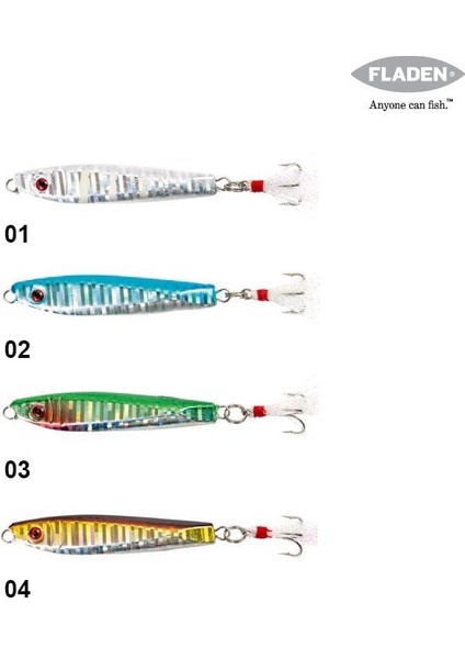 Maxi Shore Jig Yem 7 cm 19G 01 Kodlu Rengi