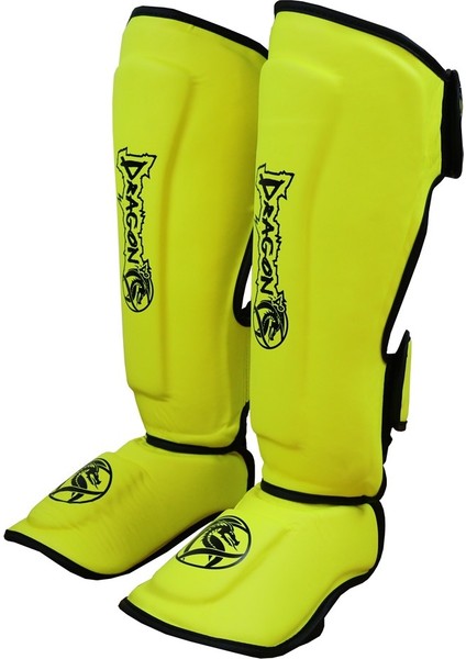 40715-P Kaval Ayak Koruyucu Neon Sarı Profesyonel Kick Boks Kaval Koruyucu fiyatları
