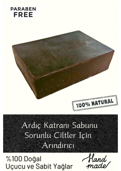 Ardıç Katranlı Doğal Sabun – El Yapımı, 115 gr