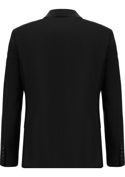 Slim Fit Dar Kesim Klasik Desenli Takım Elbise modelleri