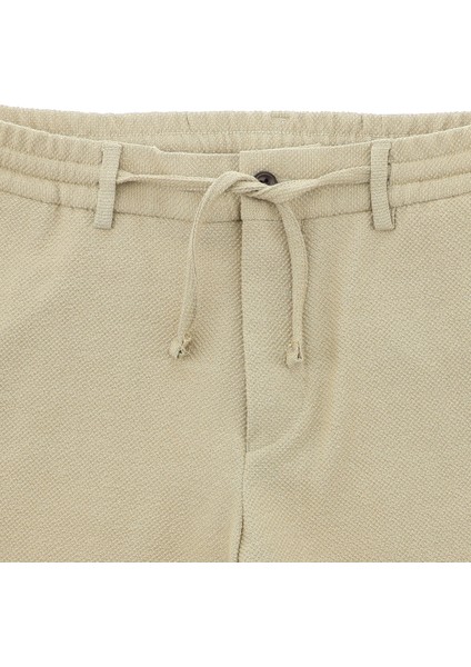 Regular Fit Çizgili Beli Lastikli Ipli Takım Elbise fırsatları