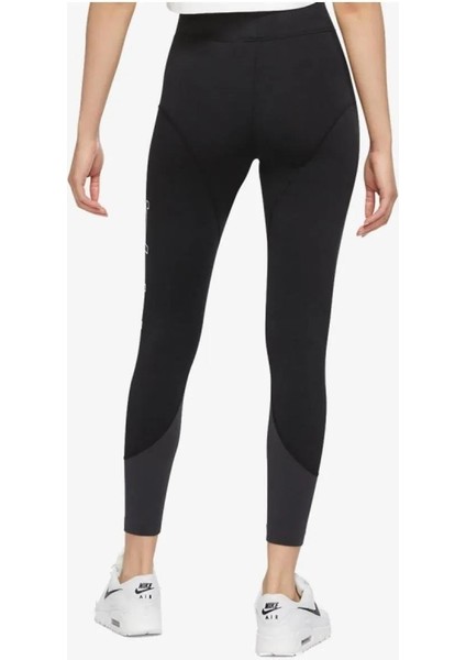 Nsw Air Swosh Yüksek Belli Toparlayıcı Siyah Kadın Spor Taytı DR6159-010 fırsatları