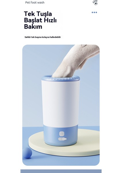 Yavru Banyo Yapıcısı Evcil Hayvan Temizliği Güzellik Ayak Yıkama Bardağı (Yurt Dışından) fırsatları