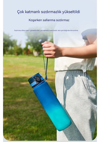 1l Büyük Kapasiteli Gradyan Fitness Su Bardağı (Yurt Dışından) modelleri