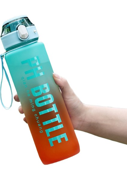 Yüksek Değerli Taşınabilir Su Isıtıcısı Gradyan Mat Mat 1000ML Spor Su Bardağı (Yurt Dışından)