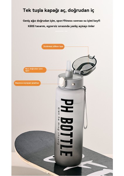 Yüksek Değerli Taşınabilir Su Isıtıcısı Gradyan Mat Mat 1000ML Spor Su Bardağı (Yurt Dışından) fırsatları