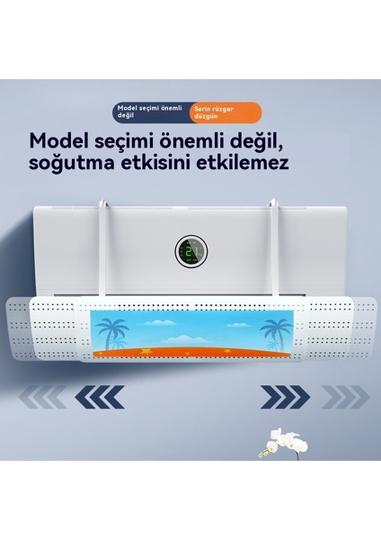 Geri Çekilebilir Klima Rüzgar Pervazları (Yurt Dışından) modelleri