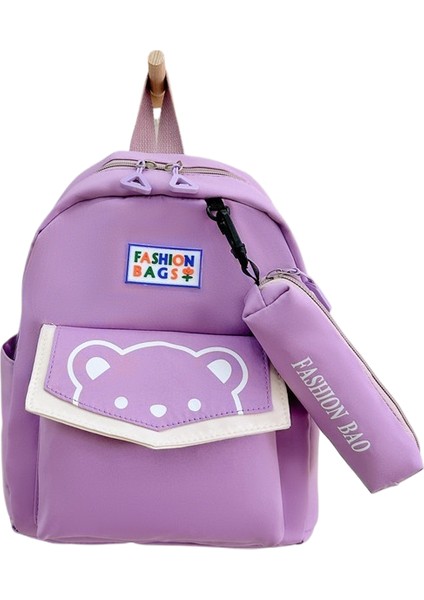 Omuz Çantası Eğlence Çocuk Çantası Eğlence Çizgi Film Sevimli Anaokulu Okul Çantası (Yurt Dışından)