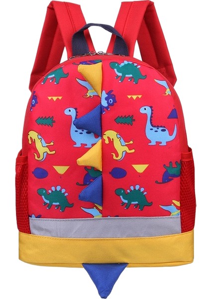 Karikatür Çocuk Okul Çantası Anaokulu Omuz Çantası Bebek Karikatür Ebeveyn-Çocuk Seyahat Çantası (Yurt Dışından)