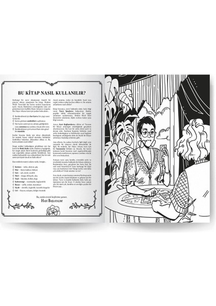 Modern Witch Tarot Boyama ve Aktivite Kitabı Lisa Sterle 168 Sayfa Tam Kapsamlı Tarot Rehberi fırsatları