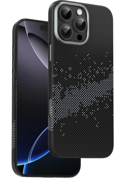 iPhone 16 Pro Kevlar Manyetik Şarj Uyumlu Kılıf