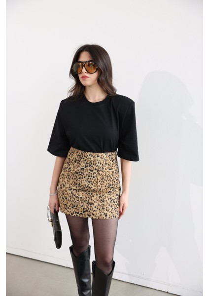 Ö.ö. Vatkalı Oversize Tshirt