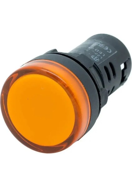 16 mm 220V Ac/dc Led'li Sarı Sinyal Lambası (10ADET) fiyatları