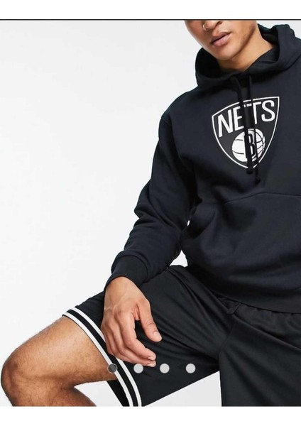 Brooklyn Nets Mens Fleece Pullover Essential Erkek Sweatshirt Cng Store® fiyatları