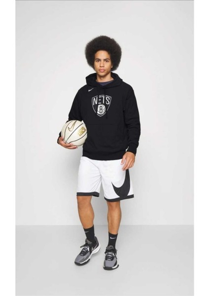 Brooklyn Nets Mens Fleece Pullover Essential Erkek Sweatshirt Cng Store® indirimleri
