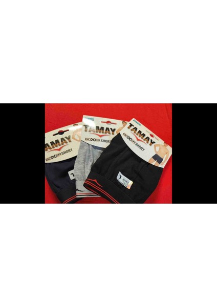 Pamuklu(3lü Paket) Likralı Kaliteli Boxer modelleri