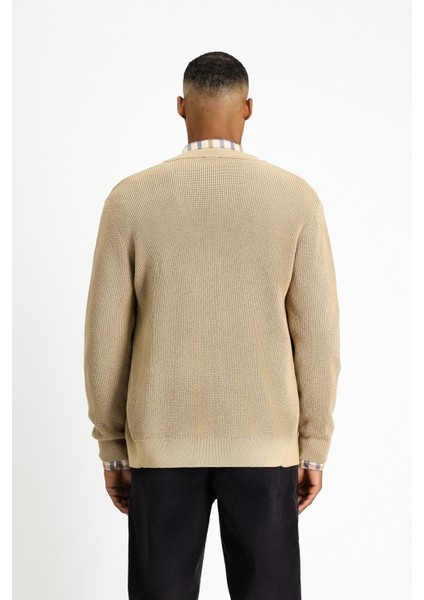 Oversize Pamuklu Triko Hırka fırsatları