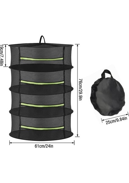 4 Seviyeli Ki Kurutma Filesi Yeşil (Yurt Dışından) fiyatları