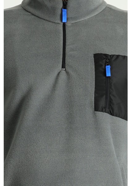 Yarım Fermuarlı Polar Sweatshirt indirimleri