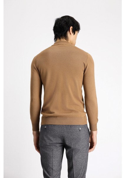 Bato Yaka Regular Fit Triko Kazak fırsatları