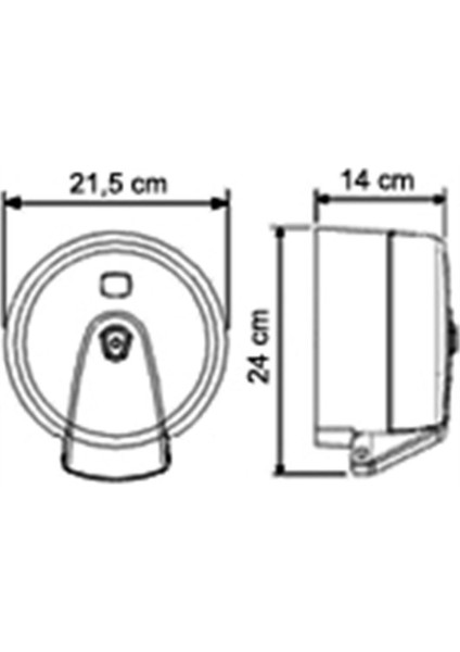 Vi̇alli̇ Mini Cimri İçten Çekmeli Tuvalet Kağıdı Dispenseri Siyah K3B