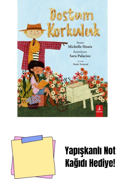 Dostum Korkuluk + Yapışkanlı Not Kağıdı