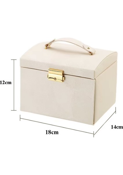 Premium Kilitlenebilir Mücevher Takı Kutusu Yüzük - Altın - Bilezik - Küpe - Kolye - Mücevher Kutusu modelleri