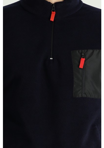 Yarım Fermuarlı Polar Sweatshirt indirimleri