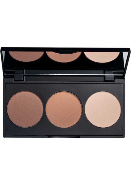 Kontür Kit 3 Renkli Göz Makyajı Paleti 15 gr Mat ve Işıltılı Renk Seçenekleri fiyatları