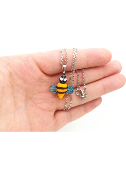 Arı Kolye Murano Cam El Yapımı fiyatları