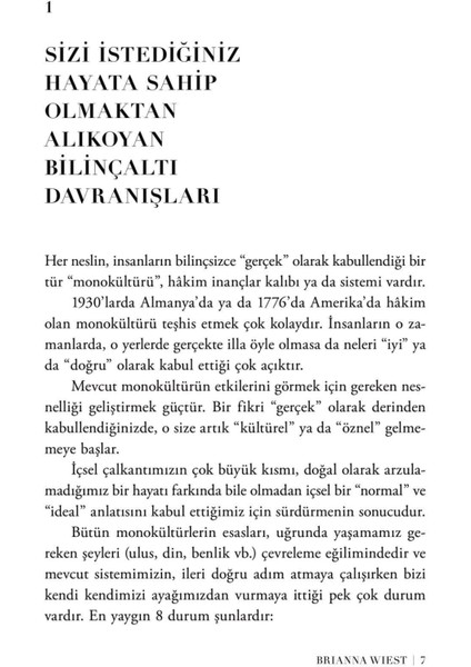 Düşünme Şeklinizi Değiştirecek 101 Deneme - Brianna Wiest