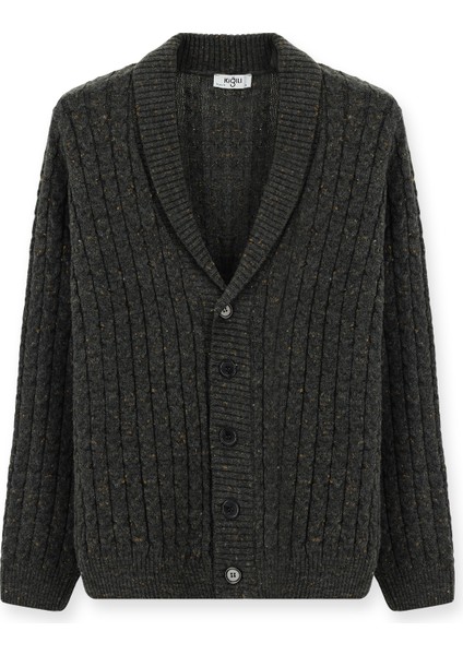 Desenli Yünlü Triko Hırka indirimleri