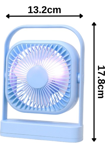 Taşınabilir USB Şarjlı 3 Kademeli Masaüstü Fan Vantilatör Soğutucu YS2551 fiyatları