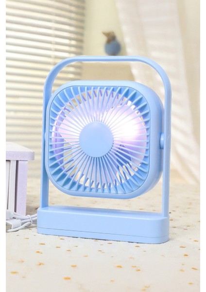 Taşınabilir USB Şarjlı 3 Kademeli Masaüstü Fan Vantilatör Soğutucu YS2551 modelleri