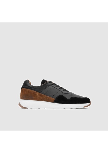 Erkek Spor Ayakkabı [052130], Siyah - Taba, 40