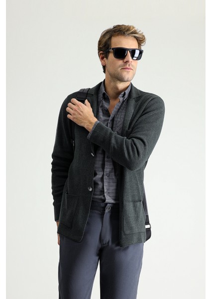 Pamuklu Triko Hırka