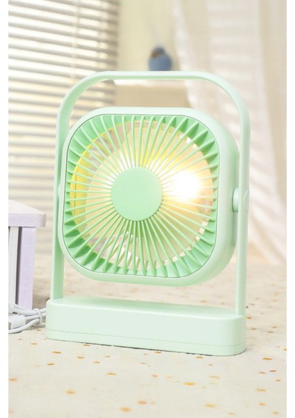 Taşınabilir USB Şarjlı 3 Kademeli Masaüstü Fan Vantilatör Soğutucu YS2551 modelleri